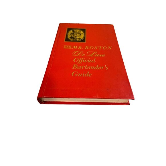 Vintage Old Mr Boston De Luxe Official Bartenders Guide Red Hardcover 1962 - Picture 6 of 8